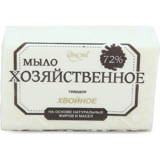 Мыло хозяйственное 72% 200г хвойное Беларусь