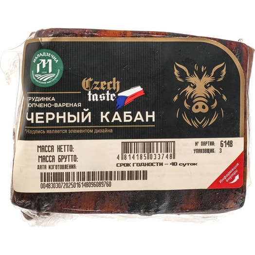 Продукт из свинины Черный кабан к/в ООО Велес Мит Беларусь