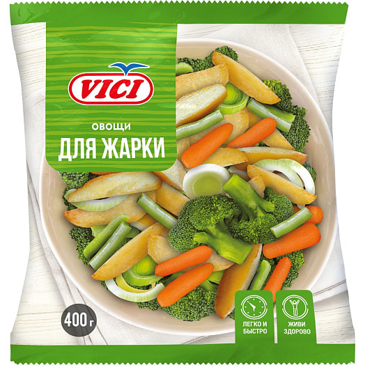 Овощи для жарки VICI 400г заморож. Польша