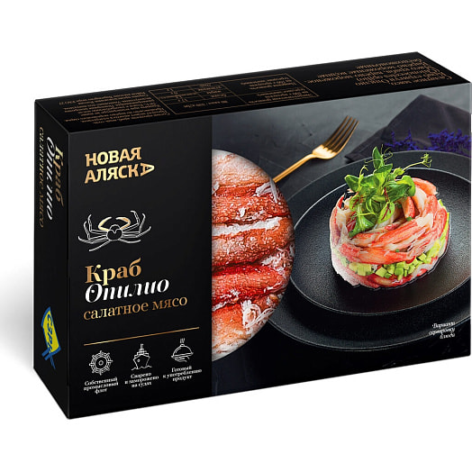 Краб стригун опилио (мясо, в/м) 200г Россия