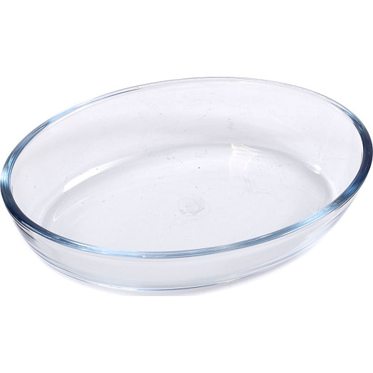 Блюдо 20,7х13,7х4,7см 700мл стеклянное овальное арт.LHP-OP-0.7L Houseware Trade Export Import Limited Китай