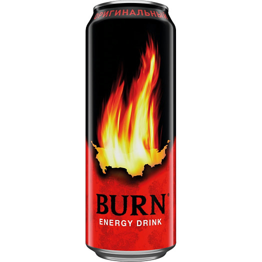 Напиток энергетический Burn Оригинальный 449мл ООО Мултон Партнерс Россия