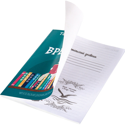 Дневник читательский Пифагор А5,40 листов арт.113447 Россия