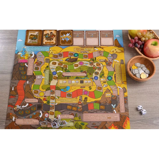 Игра для вечеринок Большая бродилка арт.GG033 ГаГа Трейд Россия Gaga Games