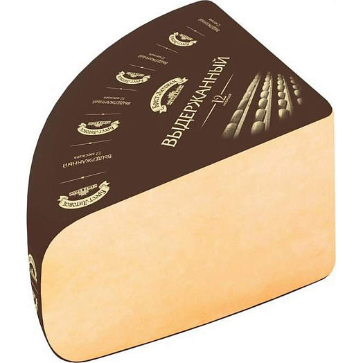Сыр твердый Брест-Литовск выдержанный 12мес (1/8круга) 45% Савушкин продукт Беларусь