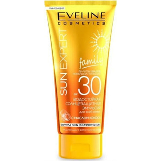 Эмульсия солнцезащитная для всей семьи с маслом кокоса SPF30 Польша