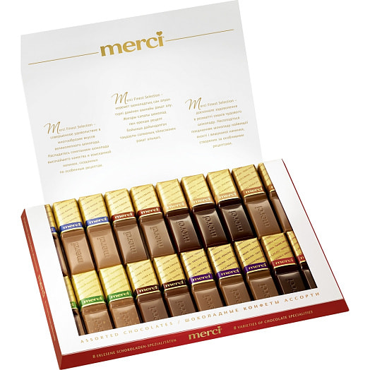 Шоколад Merсi Finest Selection 250г Германия