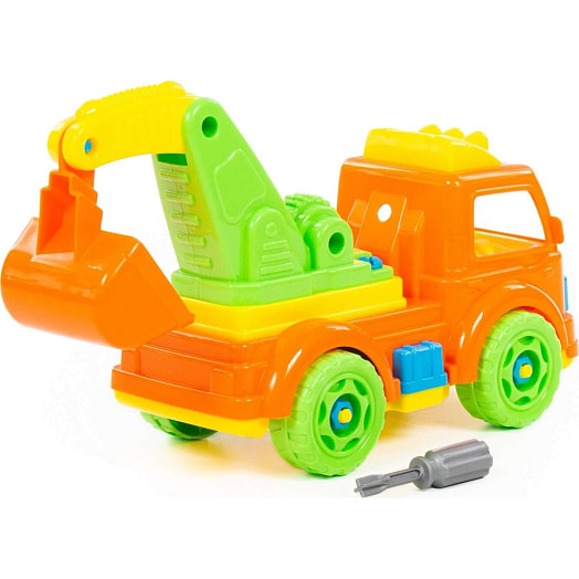 Конструктор-транспорт 34 элемента арт.73044 СООО ПП Полесье Беларусь Полесье