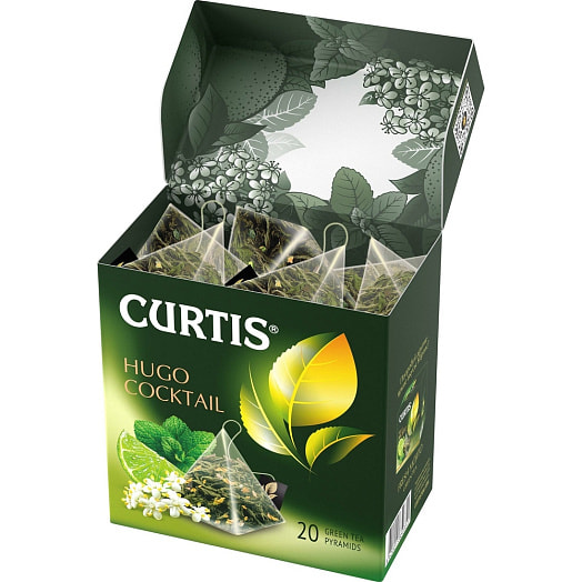 Чай Curtis Hugo Cocktail 36г (20пак*1,8гр) КОМПАНИЯ МАЙ Россия