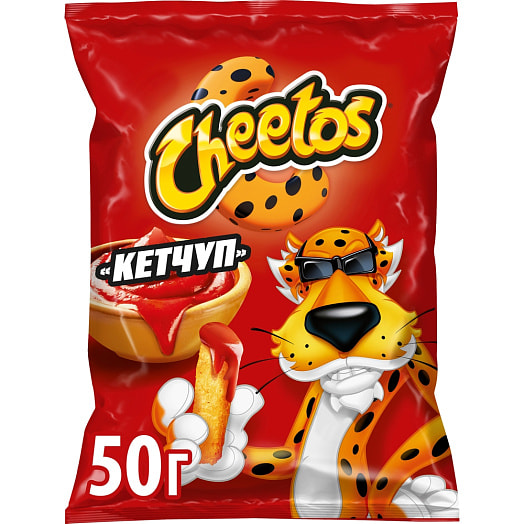 Кукурузные палочки Cheetos 50г кетчуп ООО Фрито Лей Мануфактуринг Россия Cheetos