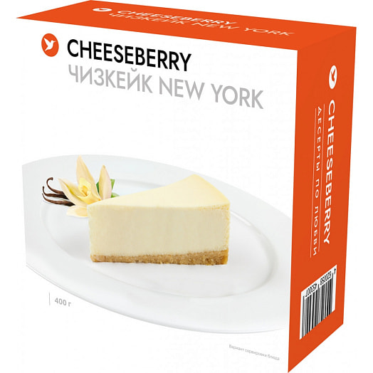 Чизкейк Сheeseberry New York зам 400г Чизберри Гуд Фуд Россия