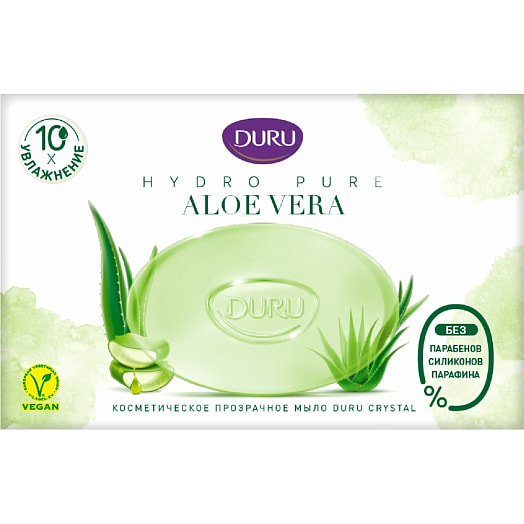 Мыло Duru Crystal Hydro Pure Aloe Vera 110г Эвьяп Малайзия DURU