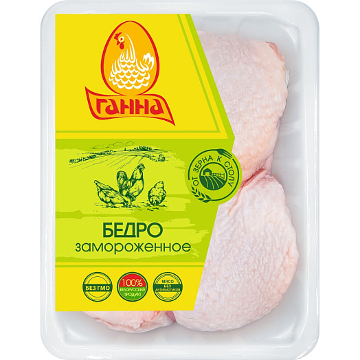 П/ф Бедро цыпленка бройлера зам. лоток Витебская бройлерная Беларусь