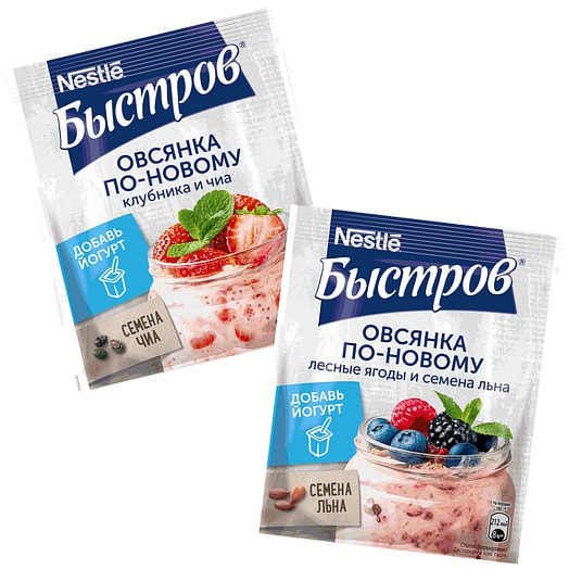 Овсянка по-новому Быстров 210г кор. Россия