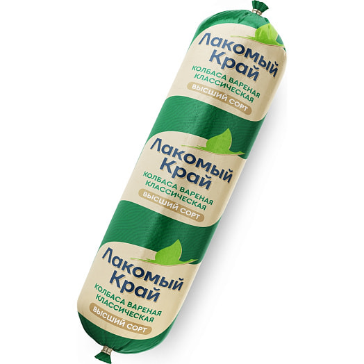 Колбаса Лакомый край Классическая в/с из мяса цыплят бройлеров Беларусь