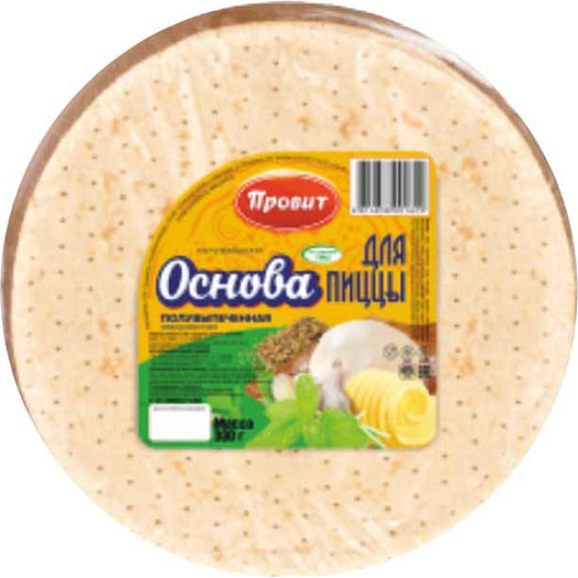 Основа для пиццы вып/зам 300г ООО ПровитБел Беларусь