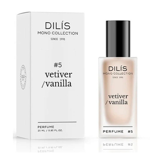 Духи женские Dilis Mono Collection Vetiver Vanilla Дилис-Косметик ЗАО Беларусь ДИЛИС