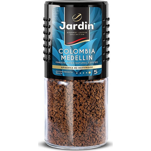 Кофе Jardin Colombia Medellin растворимый 95г Россия