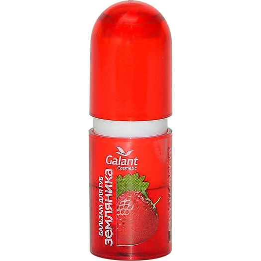 Calant Cosmetic Бальзам для губ 4г земляника Галан Косметик-М Россия Галант Косметика-М