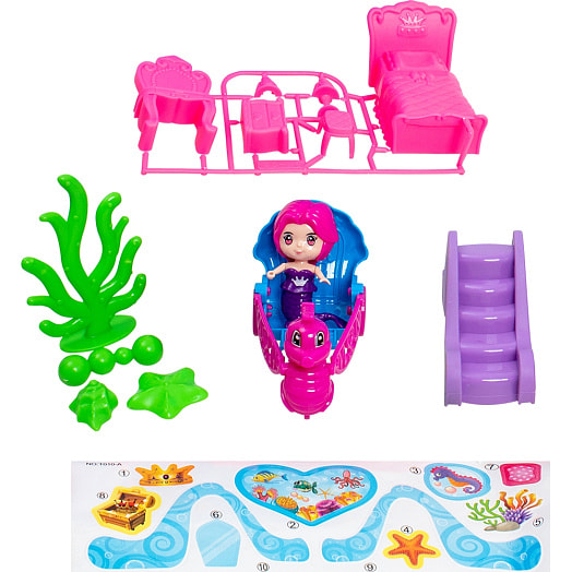Игровой набор Домик для куклы (в ракушке) арт.T011-A ООО Страна Игрушек Китай MAYA TOYS