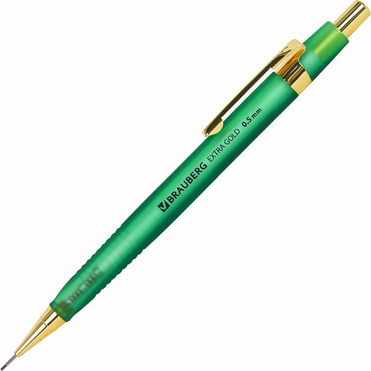 Карандаш механический Brauberg Extra Gold 0,5мм (ассорти) арт.181963 Китай