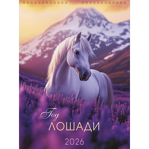 Календарь 2026 ф. А3 перекидной (280х440) 12л спираль Картон-Полиграф АО Россия Арт Дизайн