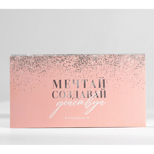 Подарочный набор Мечтай, создавай, действуй (ежедн А5 80л, планинг 50л) арт.9878479 Россия