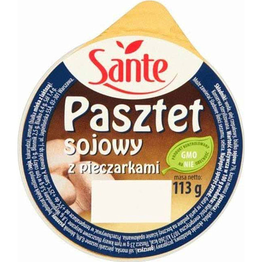 Паштет соевый Sante 113г с грибами Польша