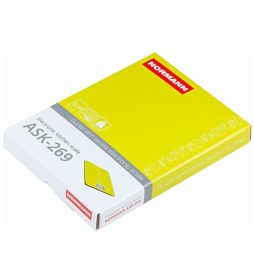 Весы кухонные Normann до 5кг, зеленый арт.ASK-269 Китай