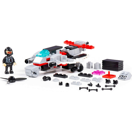 Конструктор Классик Армия-3.7 106 элементов арт.83128 СООО ПП Полесье Беларусь Полесье