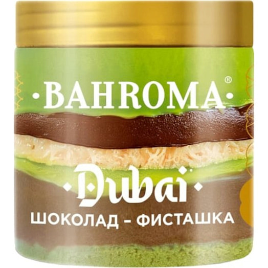 Мороженое Bahroma пинта Dubai фисташка в шоколаде с кадаифи 320г Казахстан Bahroma