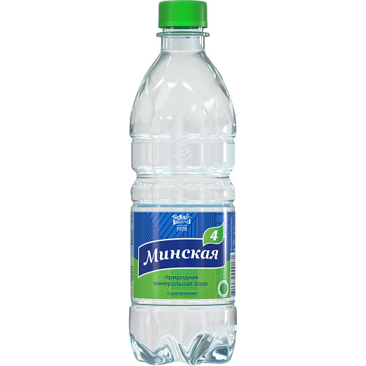 Минеральная вода газированная Минская-4 500мл Беларусь Минская