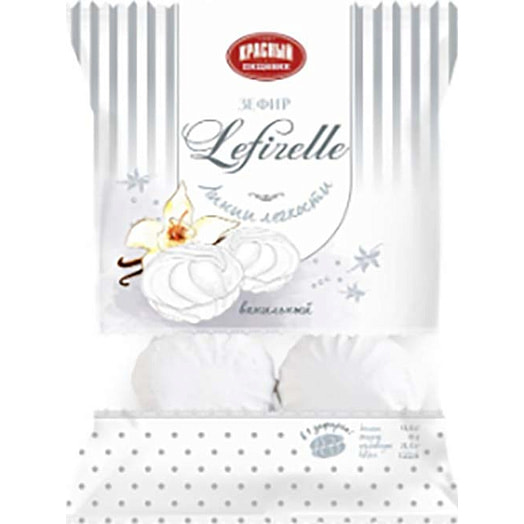 Зефир Lefirelle 230г ванильный Красный пищевик Беларусь