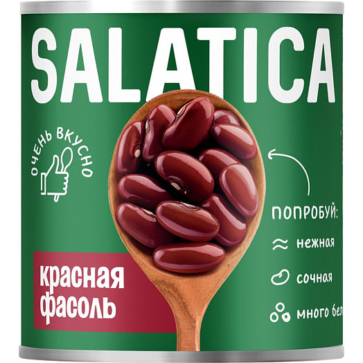 Фасоль красная Salatica 400г ж/б Югпродторг ООО Россия Salatica