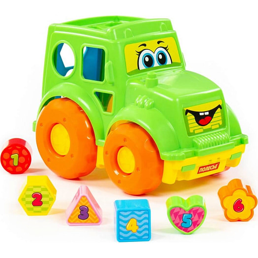 Игрушка Трактор развивающая арт.89410 СООО ПП ПОЛЕСЬЕ Беларусь Полесье
