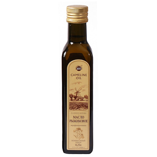 Масло рыжиковое Василева слобода нераф 250мл ст/б Россия