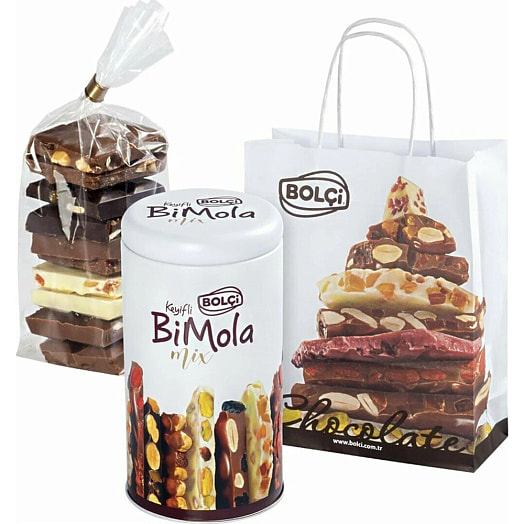 Шоколад BiMola ассорти 210г Bolci Cikolata A.S. Турция