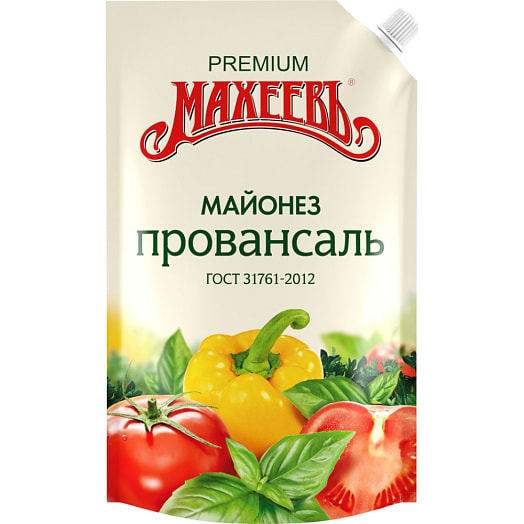 Майонез Махеевъ 50.5% 770г дой-пак провансаль Россия