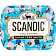 Конфеты SCANDIC без сахара Клубничный микс 14г ж/б ТД Энергон Рус Россия ТМ Scandic
