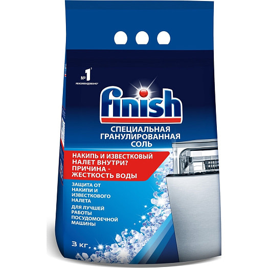 Специальная соль для посудомоечных машин 3кг Reckitt Benckiser Польша FINISH
