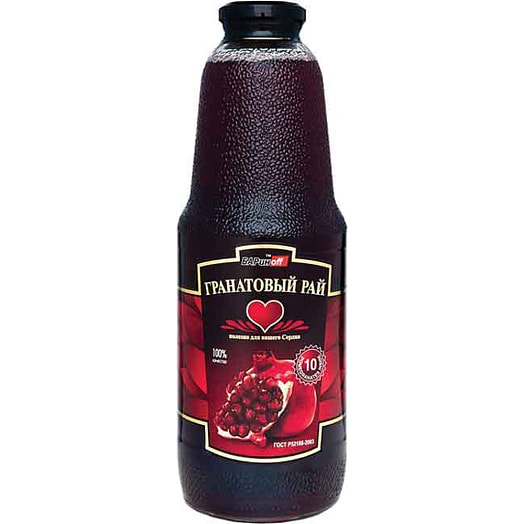 Нектар БАРinoFF 1л ст/б Гранатовый рай Россия