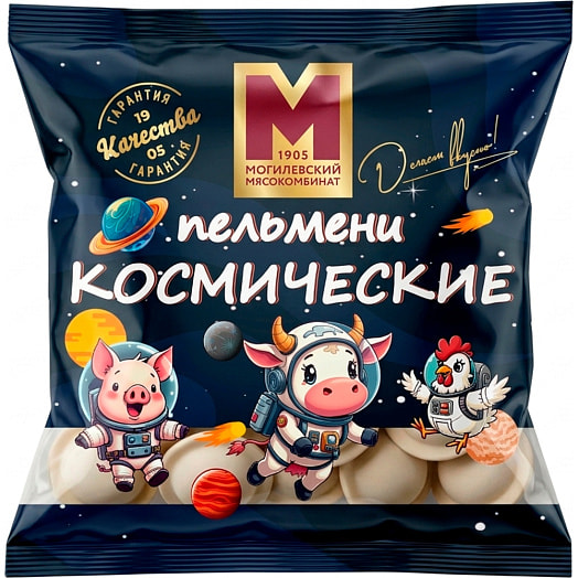Пельмени Космические 450г ОАО Могилевский МК Беларусь