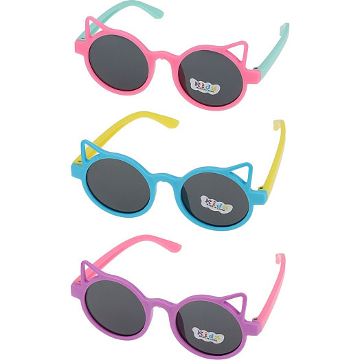 Очки детские Кошечки (125х48х120мм, цвет микс) арт.ДО-5907 Китай