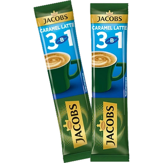Напиток кофейный растворимый JACOBS 14г 3в1 Карамель Латте ООО Якобс Дау Эгбертс Рус Россия Jacobs