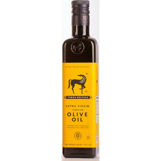 Масло оливковое Terra Delyssa Extra Virgin нераф 500мл ст/б CHO Company SA Тунис Terra Delyssa