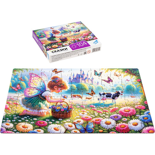 Пазлы 104 Сказки арт.RI1007C ООО Страна игрушек Беларусь DREAM MAKERS
