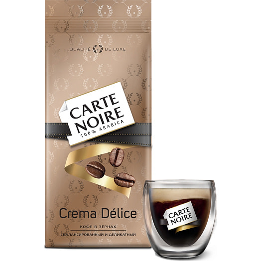 Кофе CARTE NOIRE CREMA 230г жареный молотый Якобс ДАУ Эгбертс РУС Россия JDE