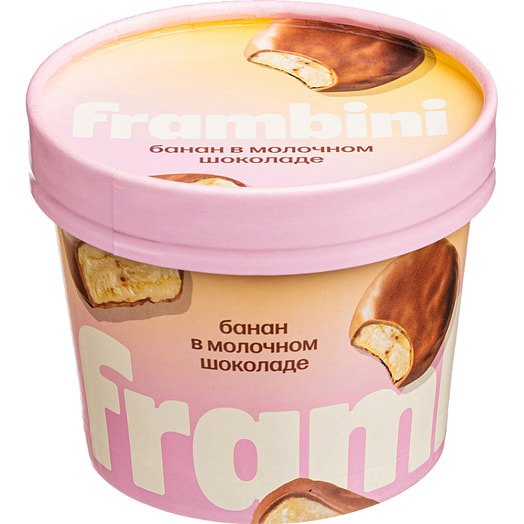 Банан в молочном шоколаде зам 130г Frambini Россия Frambini