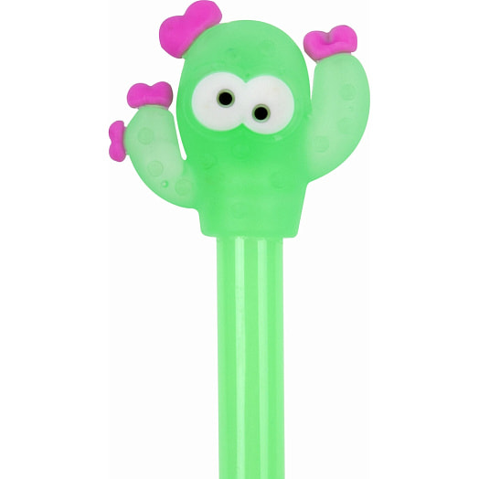 Ручка шариковая синяя Юнландия с топпером (корпус ассорти, 0,7мм) арт.143781 Китай