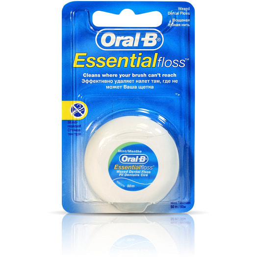 Зубная нить Oral_b 50мл Essential floss мятная 50м Procter & Gamble Мексика